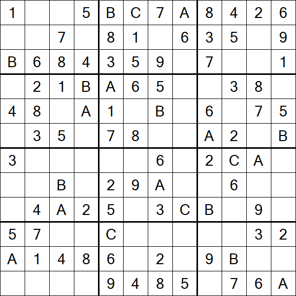 Sudoku 12x12 - Easy