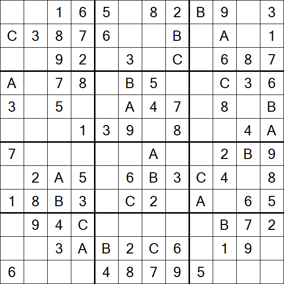 Sudoku 12x12 - Fácil