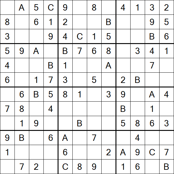 Sudoku 12x12 - Easy