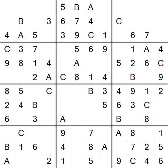 Sudoku 12x12 - Easy