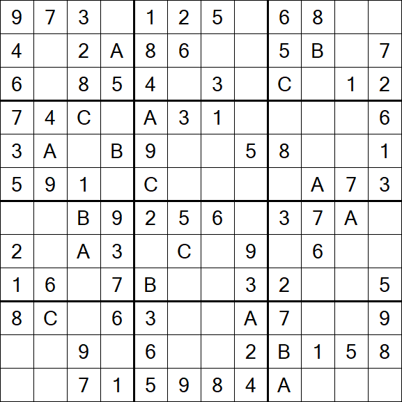 Sudoku 12x12 - Fácil