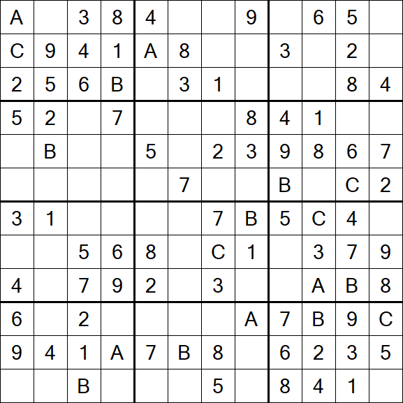 Sudoku 12x12 - Easy