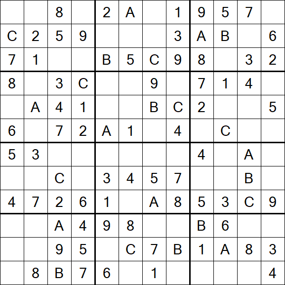Sudoku 12x12 - Fácil