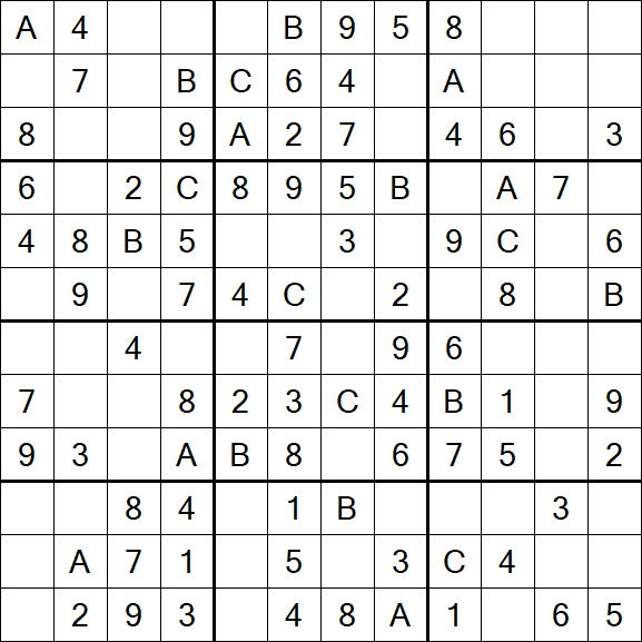 Sudoku 12x12 - Fácil