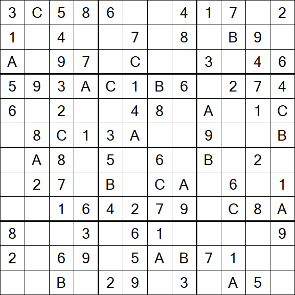 Sudoku 12x12 - Fácil
