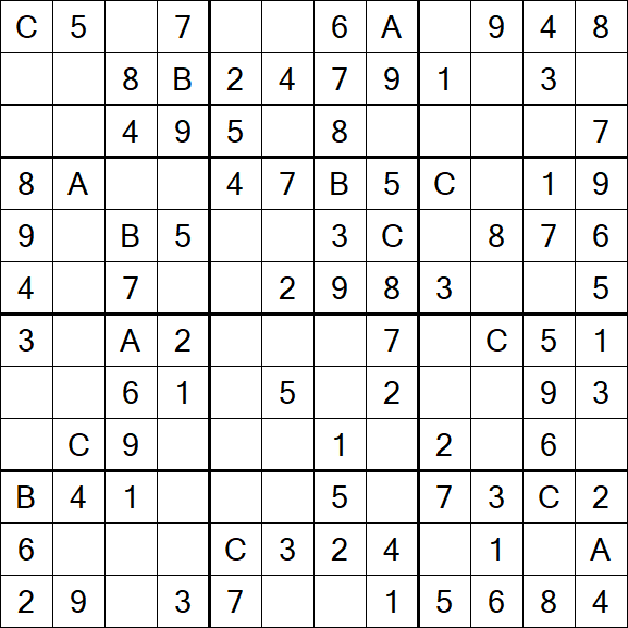 Sudoku 12x12 - Fácil