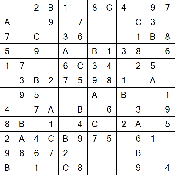 Sudoku 12x12 - Fácil