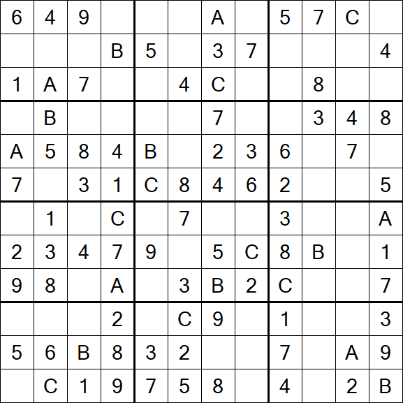 Sudoku 12x12 - Fácil