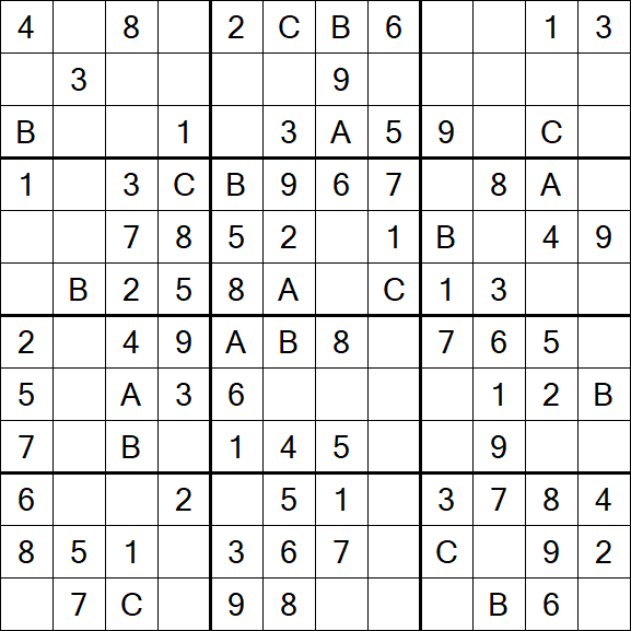 Sudoku 12x12 - Fácil