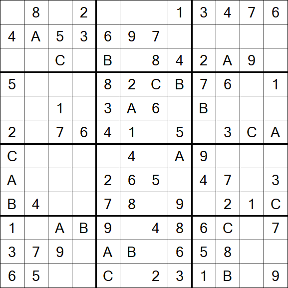 Sudoku 12x12 - Fácil