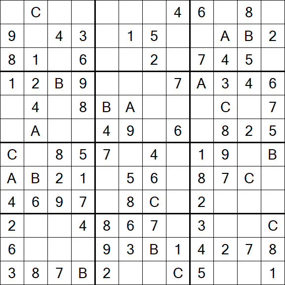 Sudoku 12x12 - Fácil