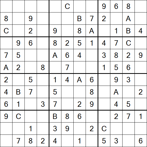 Sudoku 12x12 - Fácil