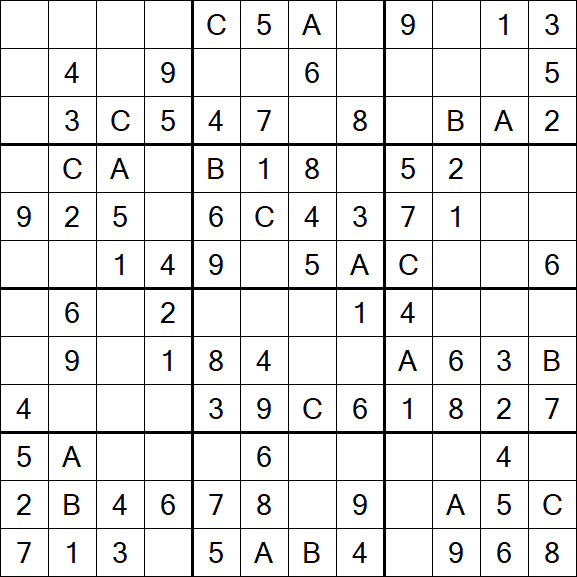 Sudoku 12x12 - Fácil
