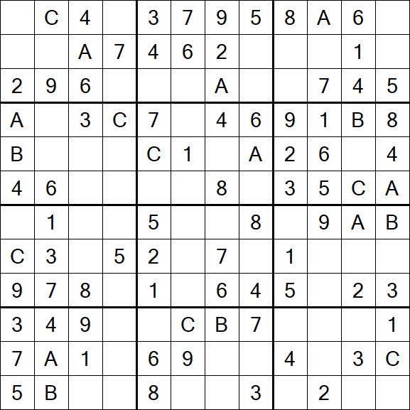 Sudoku 12x12 - Fácil