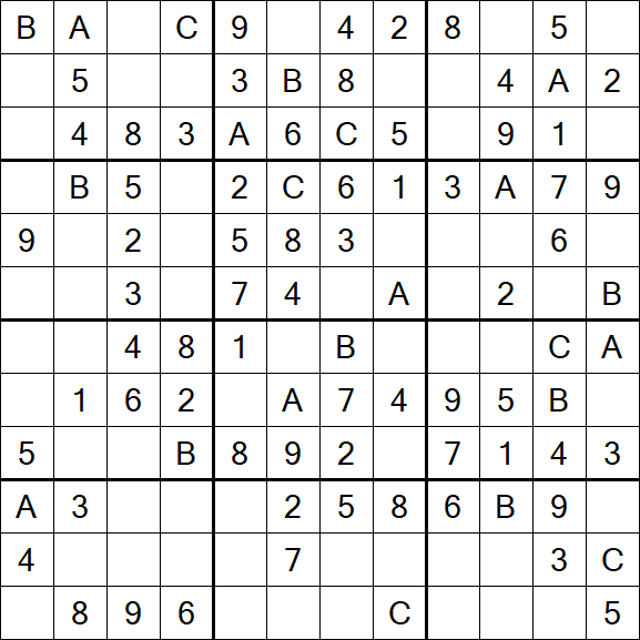 Sudoku 12x12 - Fácil