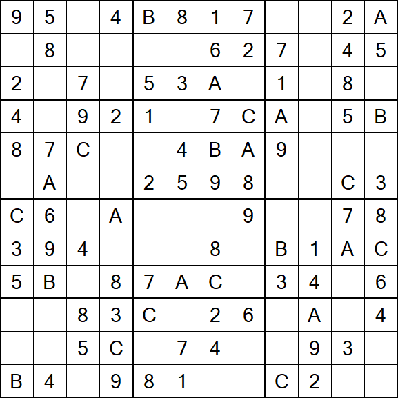 Sudoku 12x12 - Fácil