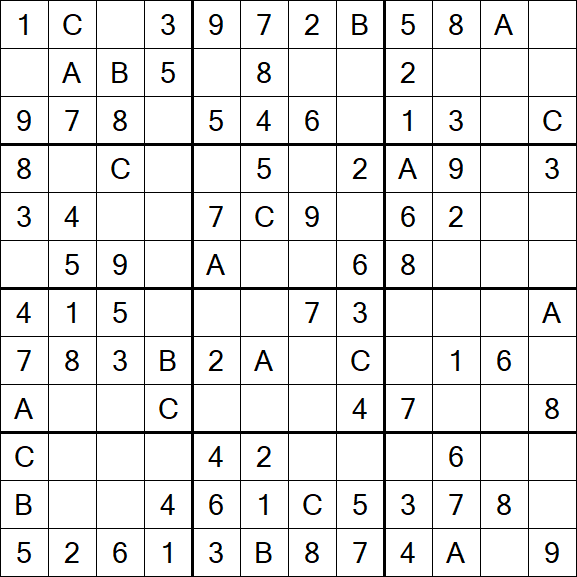 Sudoku 12x12 - Fácil