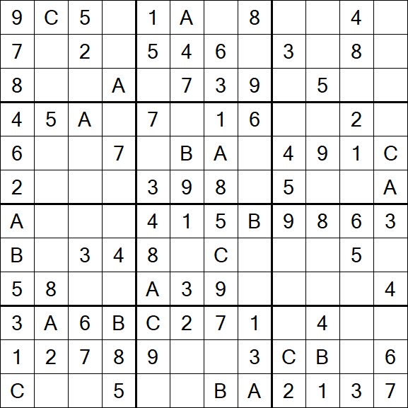 Sudoku 12x12 - Fácil