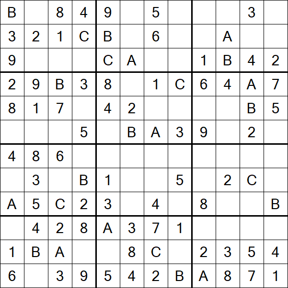 Sudoku 12x12 - Fácil