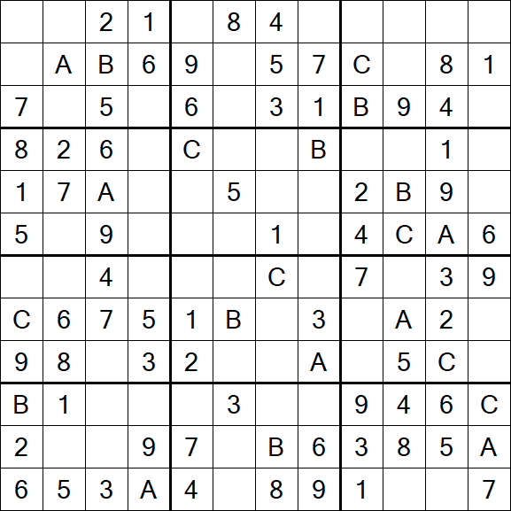 Sudoku 12x12 - Fácil