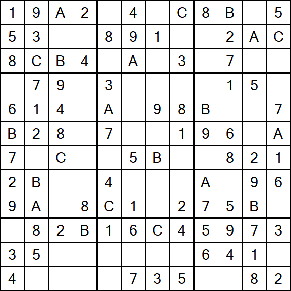 Sudoku 12x12 - Fácil