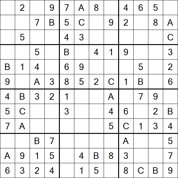 Sudoku 12x12 - Fácil