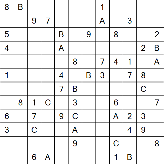 Sudoku 12x12 - Difícil