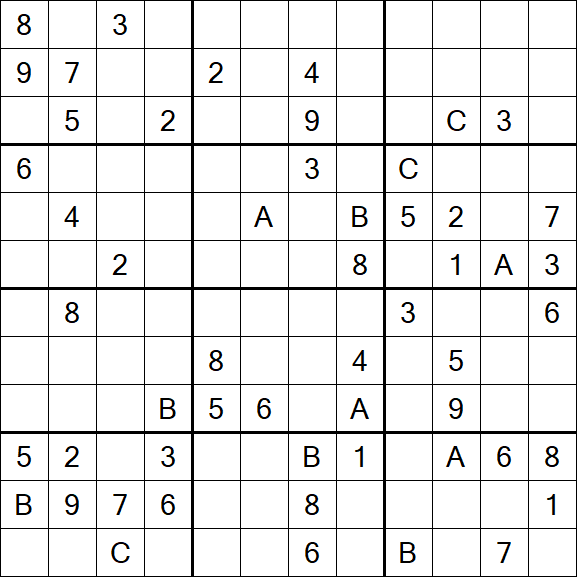 Sudoku 12x12 - Hard