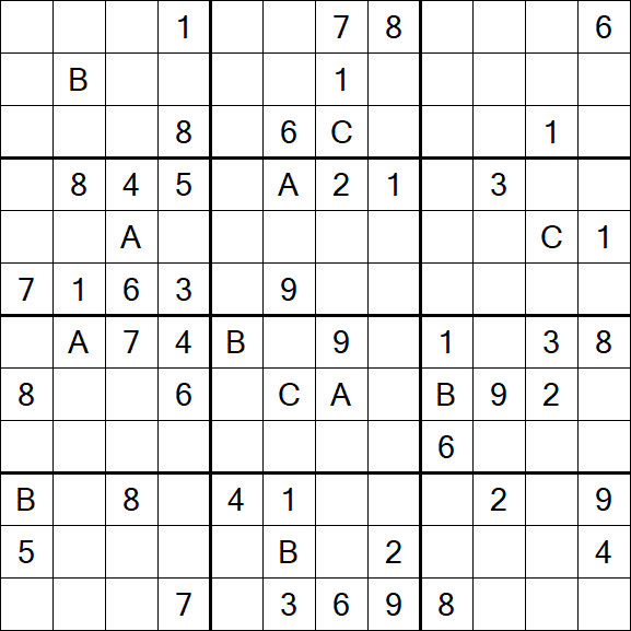 Sudoku 12x12 - Hard