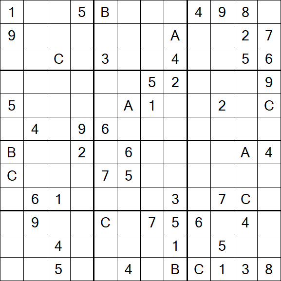 Sudoku 12x12 - Hard