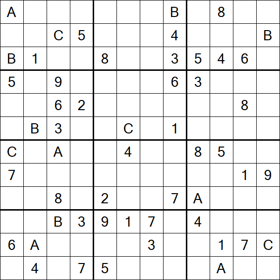 Sudoku 12x12 - Hard