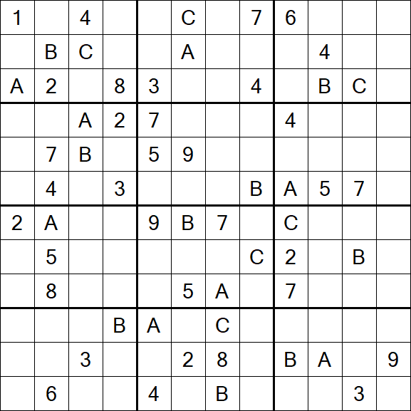 Sudoku 12x12 - Hard