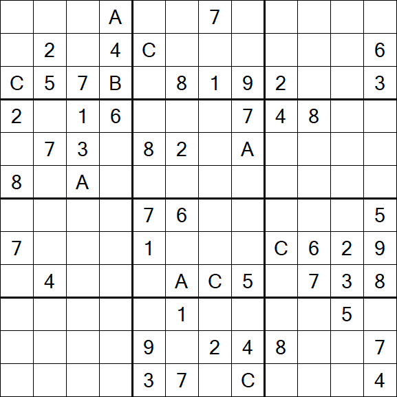 Sudoku 12x12 - Hard