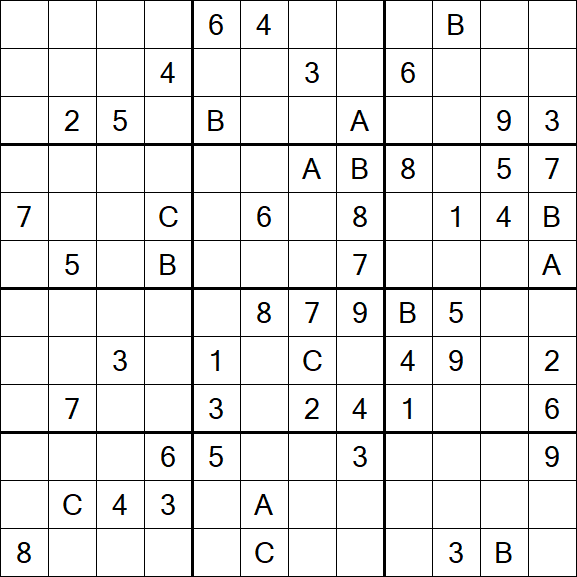 Sudoku 12x12 - Hard