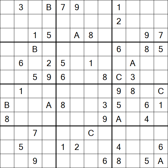 Sudoku 12x12 - Hard