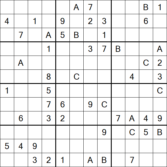 Sudoku 12x12 - Hard