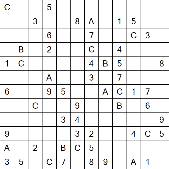 Sudoku 12x12 - Hard