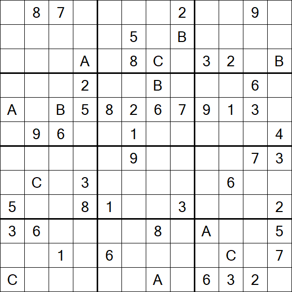 Sudoku 12x12 - Hard