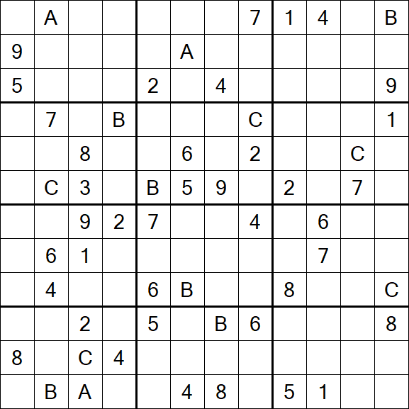 Sudoku 12x12 - Hard