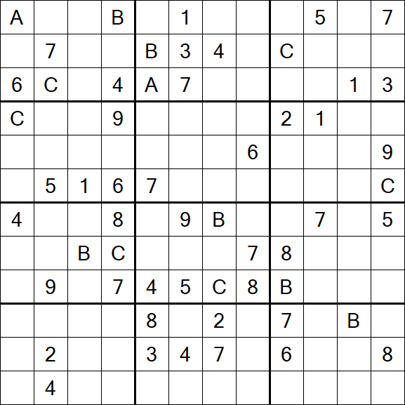 Sudoku 12x12 - Hard