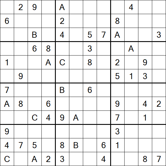Sudoku 12x12 - Hard
