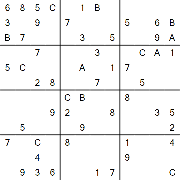 Sudoku 12x12 - Difícil