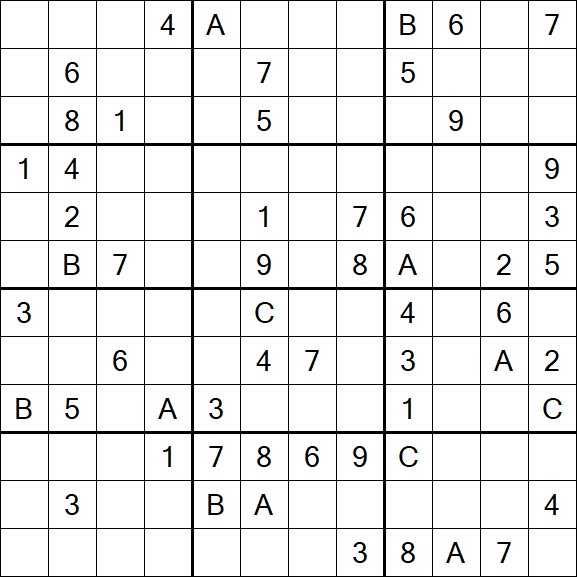 Sudoku 12x12 - Difícil
