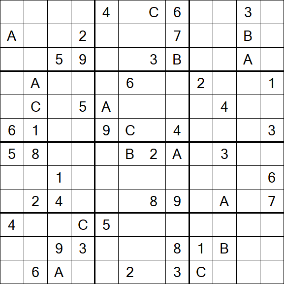 Sudoku 12x12 - Difícil