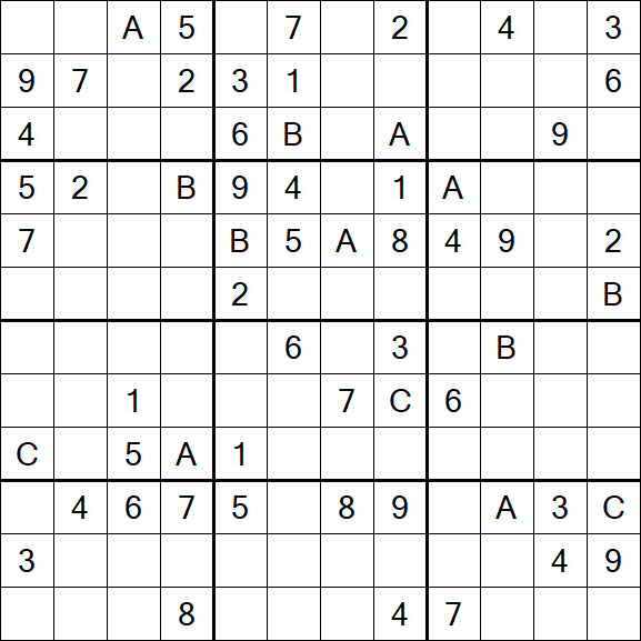 Sudoku 12x12 - Hard