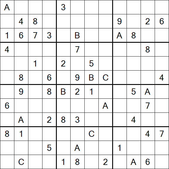 Sudoku 12x12 - Hard