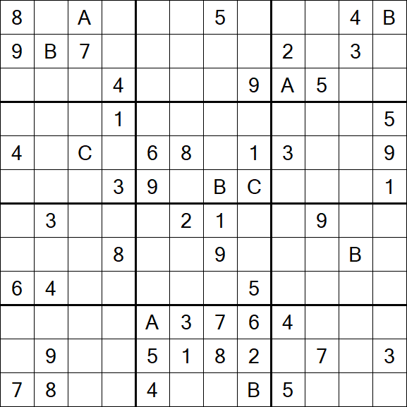 Sudoku 12x12 - Hard