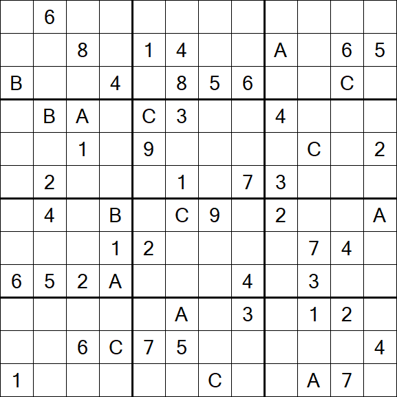 Sudoku 12x12 - Hard