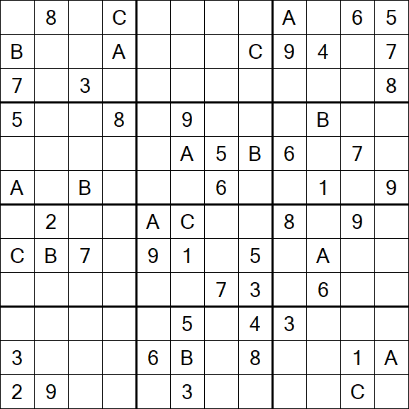 Sudoku 12x12 - Hard