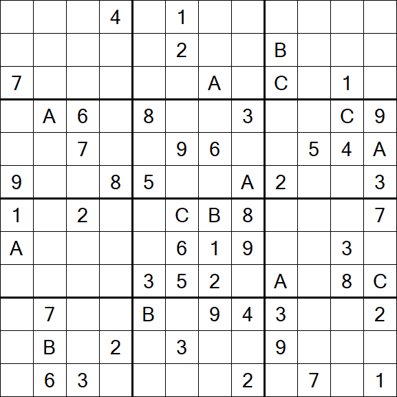 Sudoku 12x12 - Hard